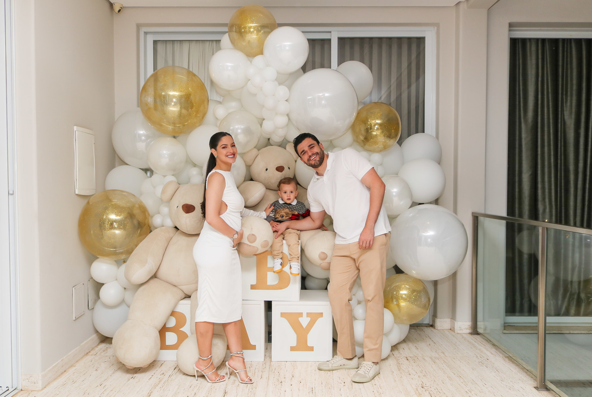 chá revelação clean