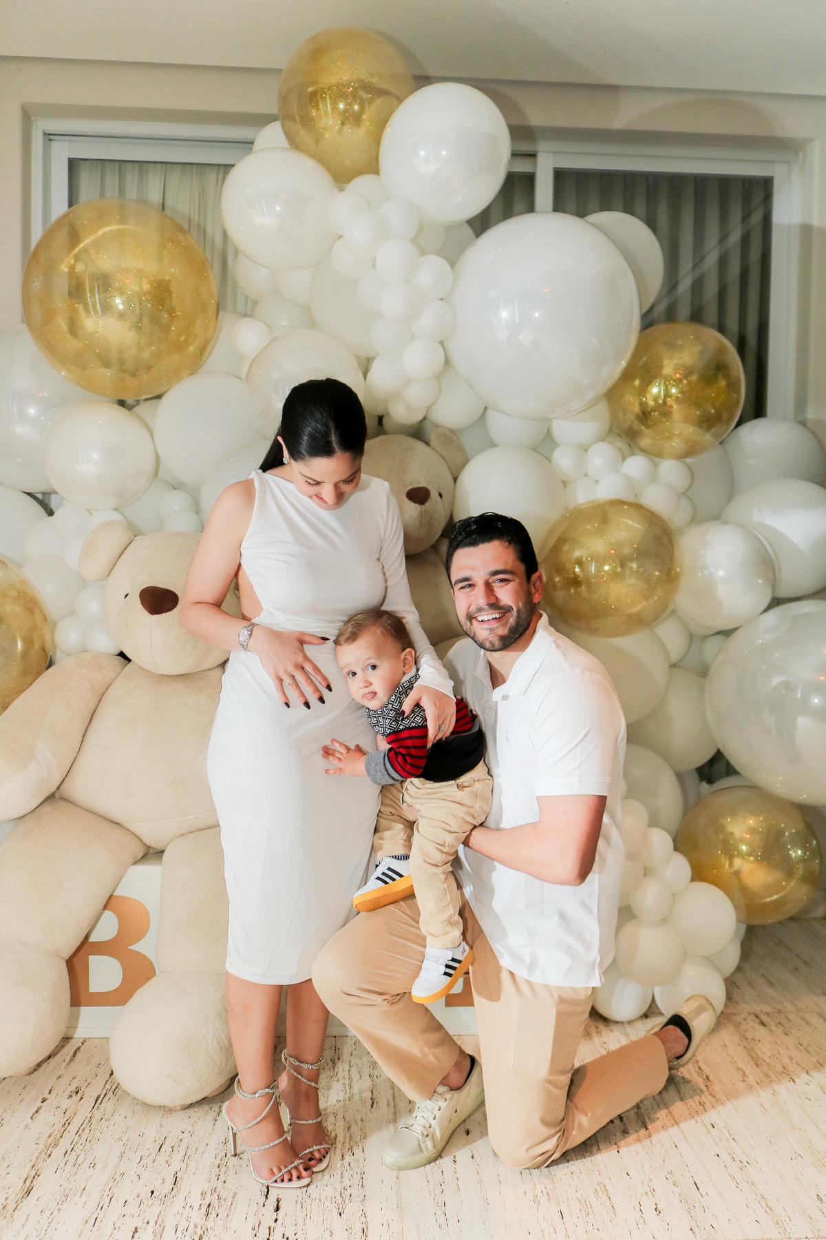 chá revelação clean