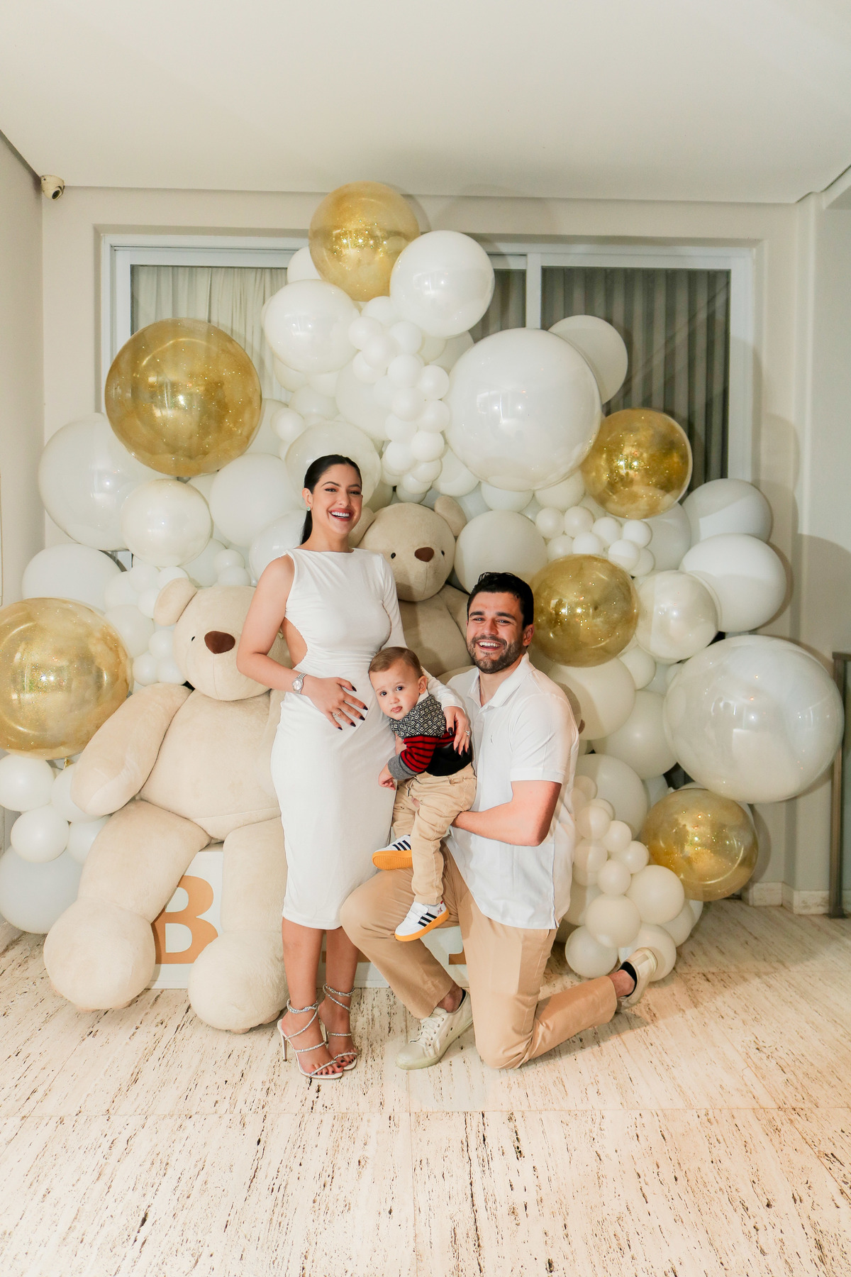 chá revelação clean