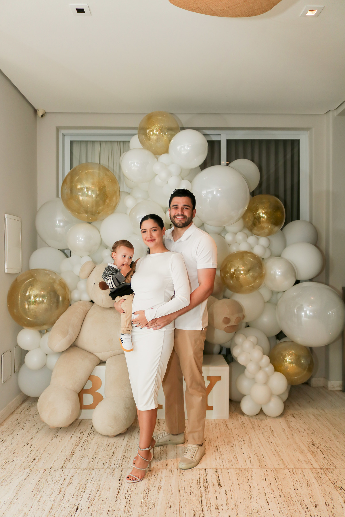 chá revelação clean