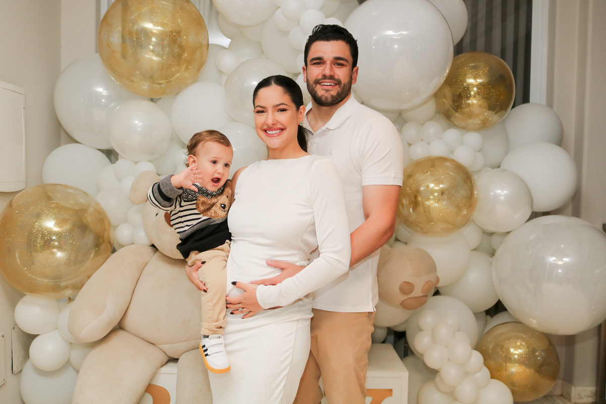 chá revelação clean