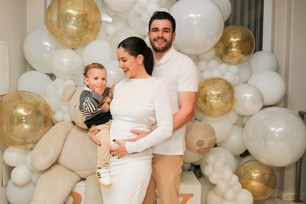 chá revelação clean