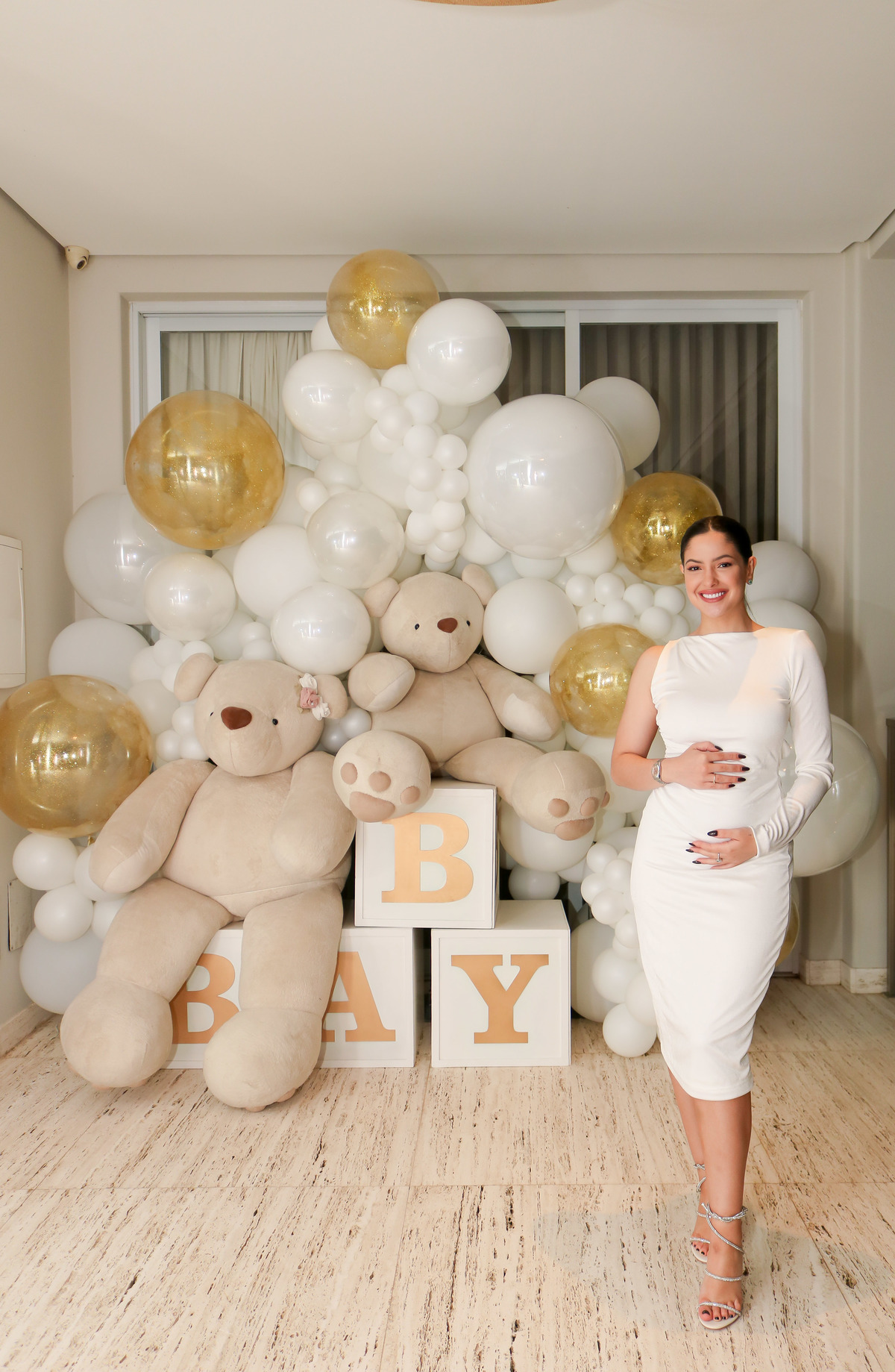 chá revelação clean