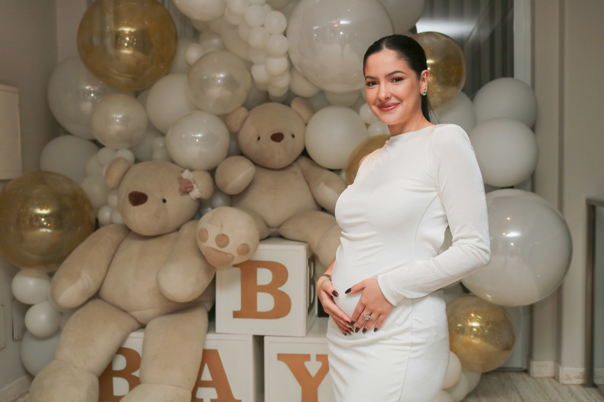 chá revelação clean