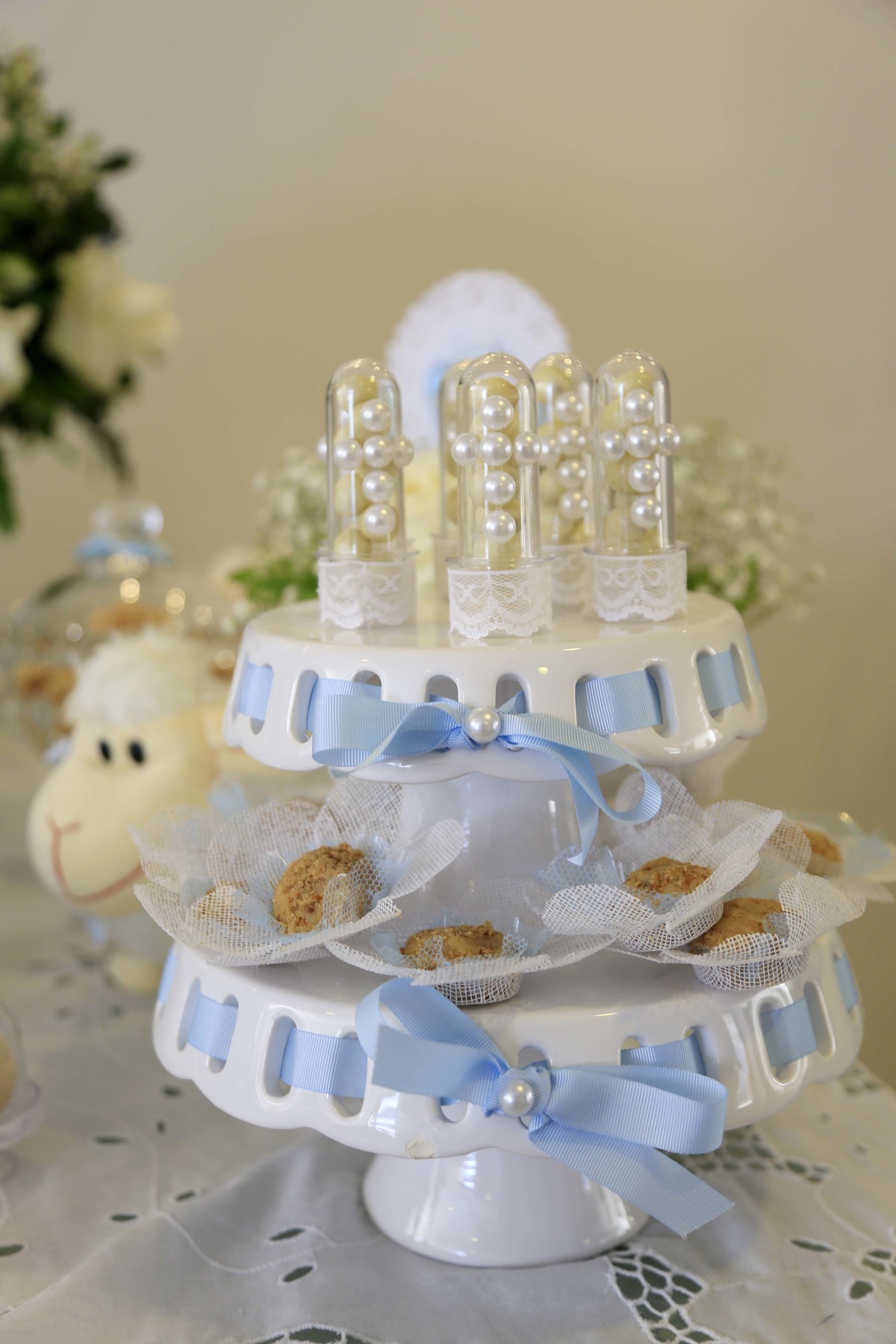 decoração de pérolas