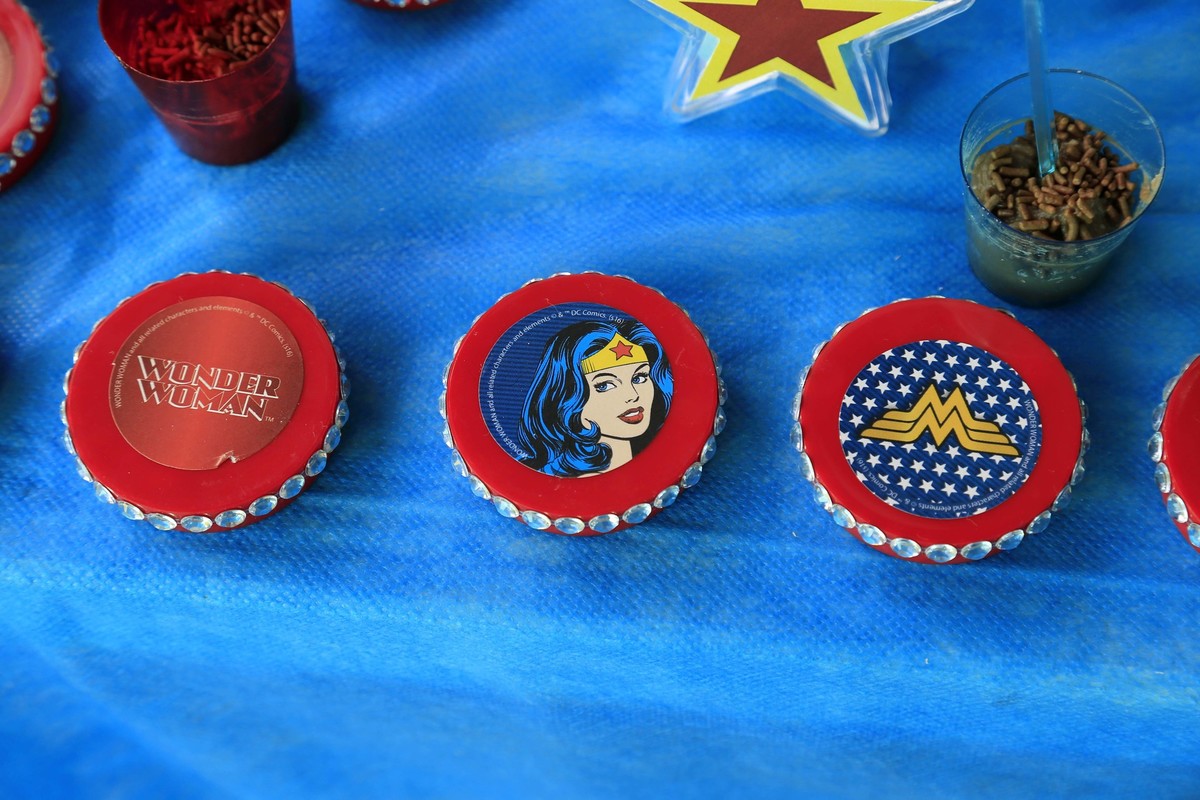 personalizados da Mulher Maravilha