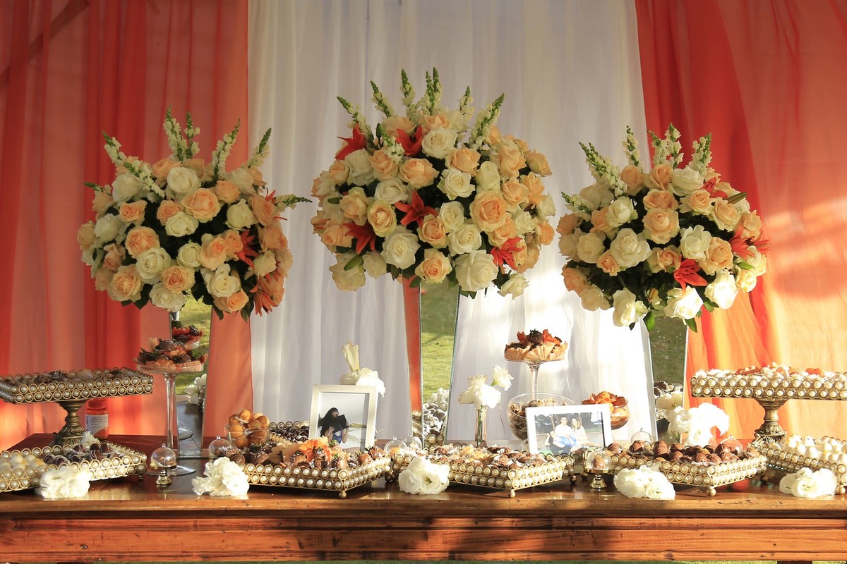 flores mais belas na decoração