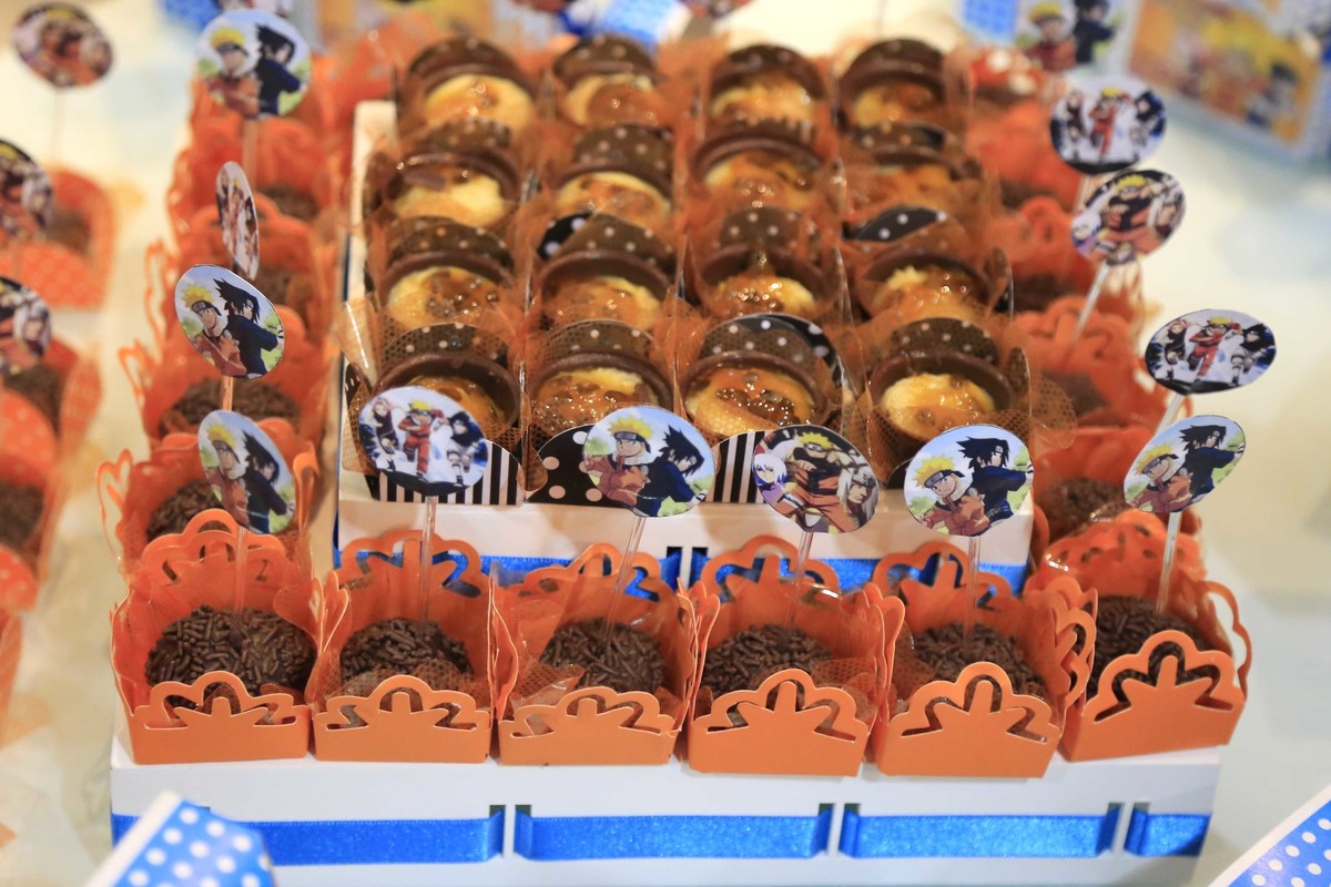 brigadeiros do Naruto