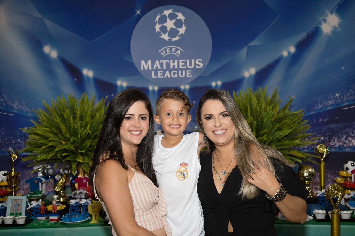 Matheus com sua segurança pronta