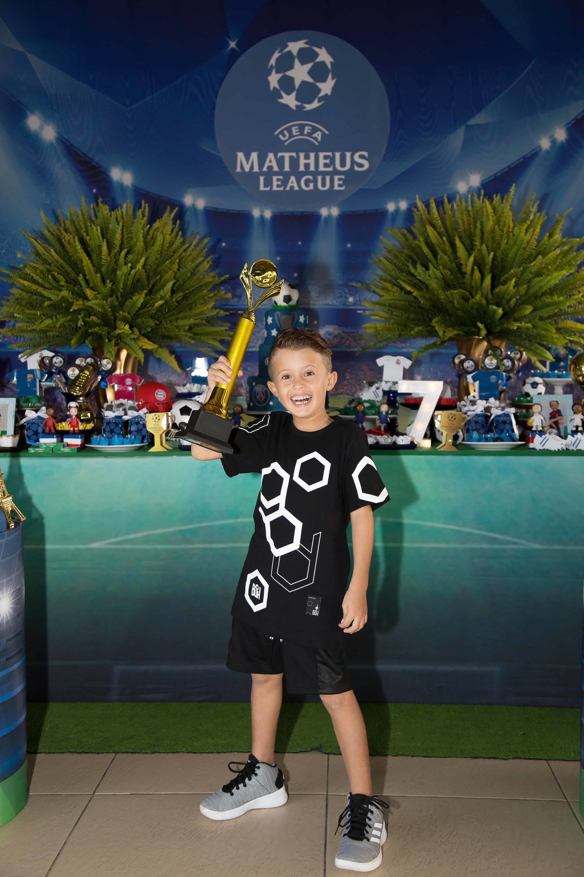 Alegria da sua festa na Arena Villas Soccer