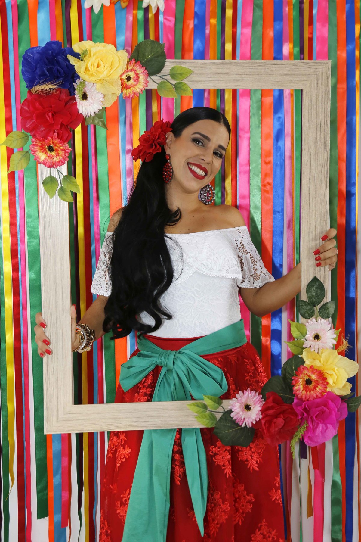 Aniversariante arrasou na festa e no visual