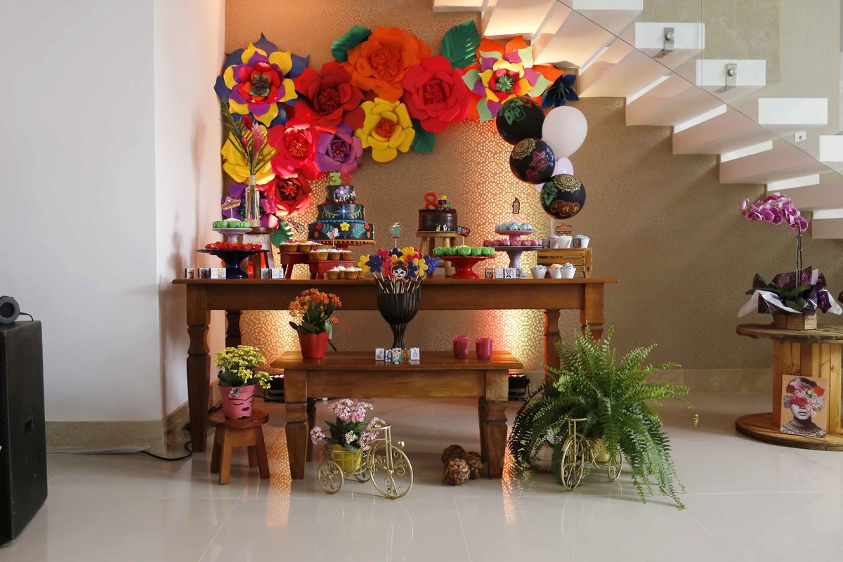 Decoração da Festa Mexicana 