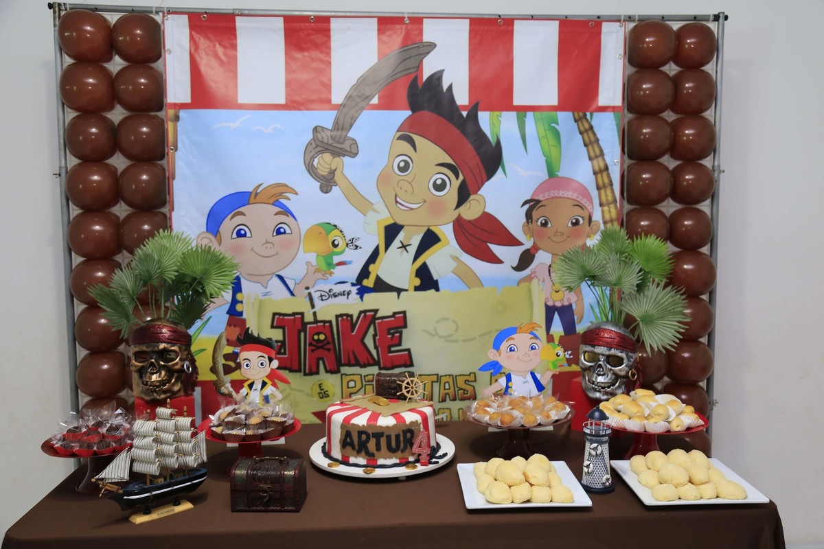 Tema da festa do Jake e os Piratas