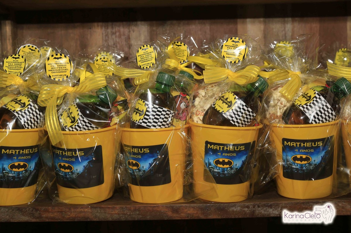 Balde de Pipoca do Batman