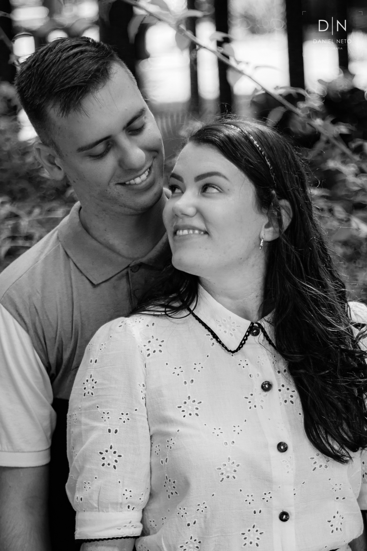 Ensaio de casal da Isabela e do Augusto, feita no Parque Botânico da Vale em Vitória (ES)