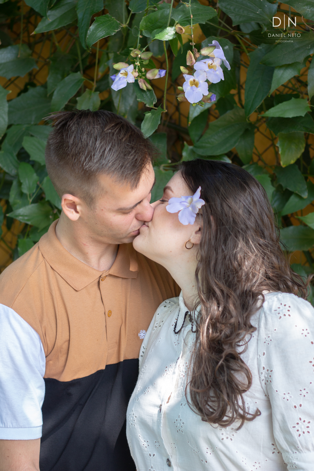 Ensaio de casal da Isabela e do Augusto, feita no Parque Botânico da Vale em Vitória (ES)