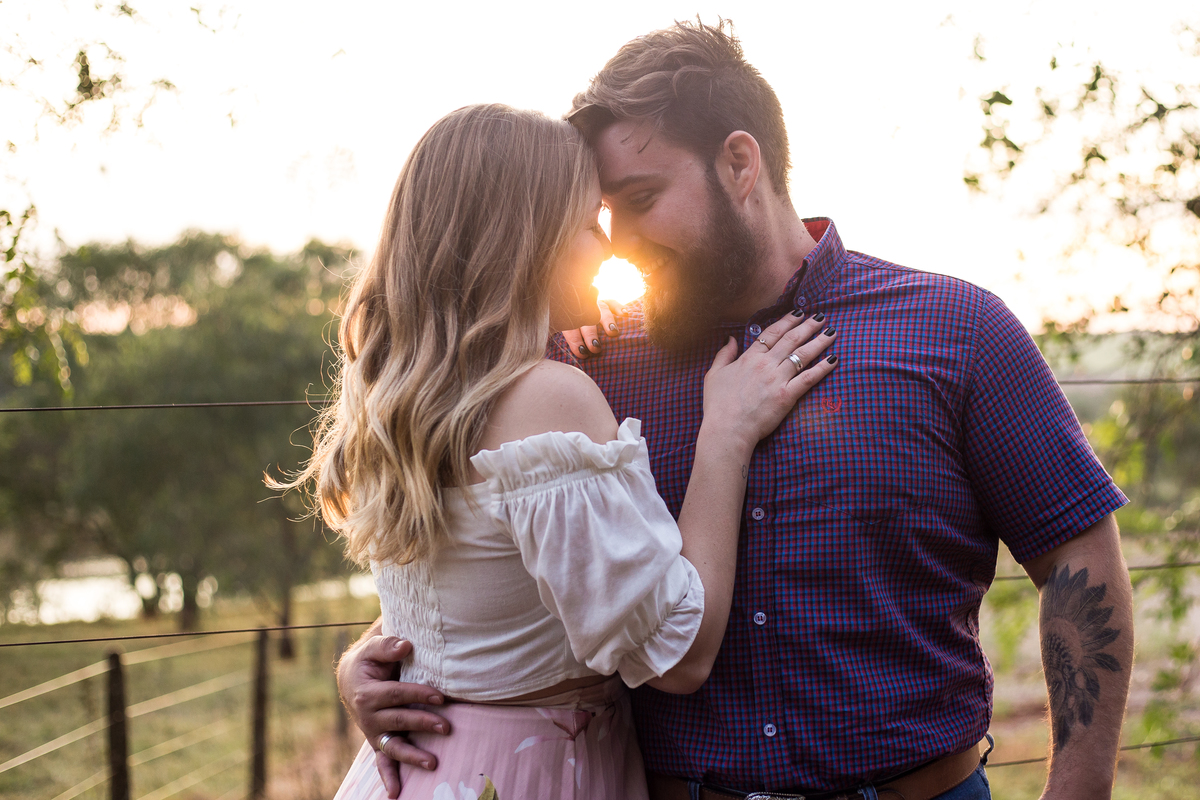 Ensaio Casal - Thiane e Mikael - Morro Vermelho - Jaú SP