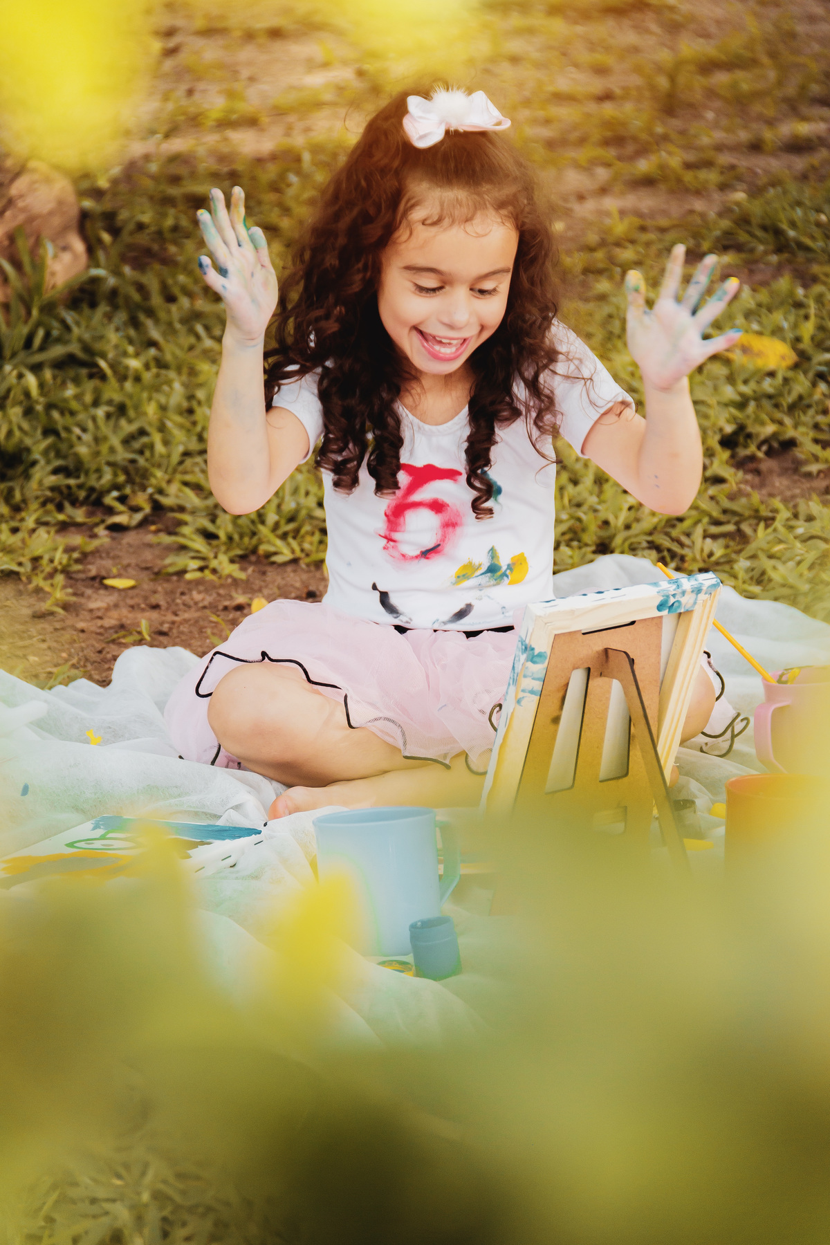 Smash the paint da minha princesa Kylie Lorena (6 ANOS)