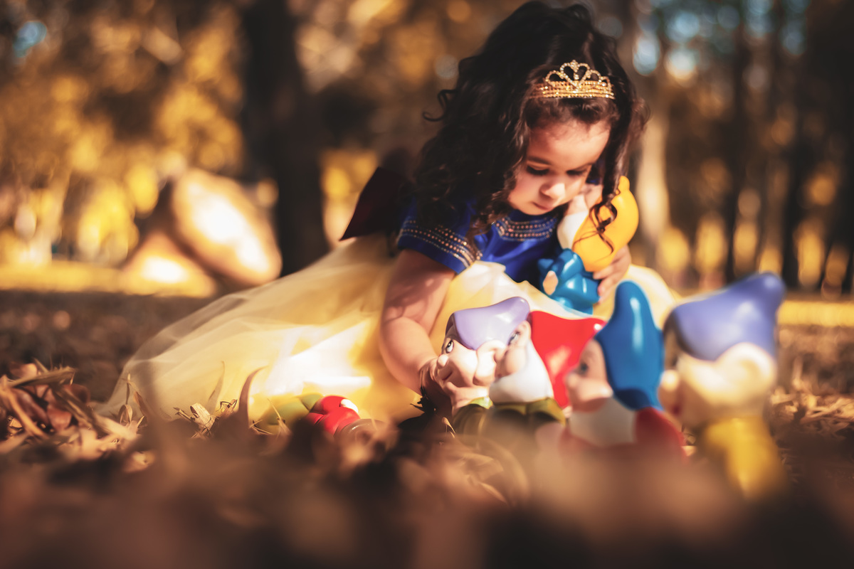 Ensaio branca de neve 3 anos da minha princesa Kylie Lorena 