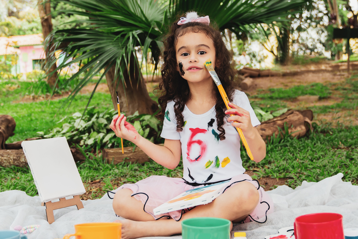 Smash the paint da minha princesa Kylie Lorena (6 ANOS)