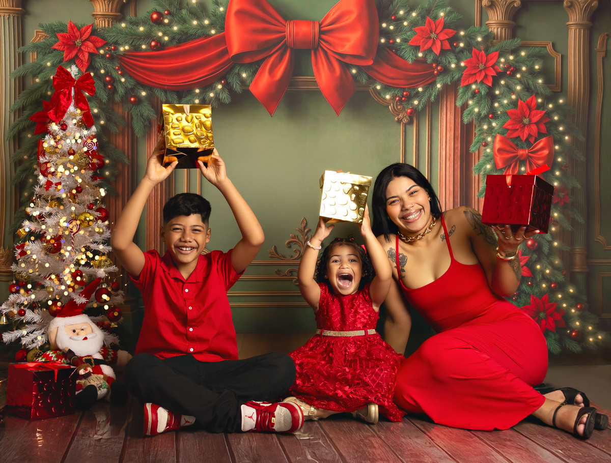 Natal Encantado da Família da Sophia