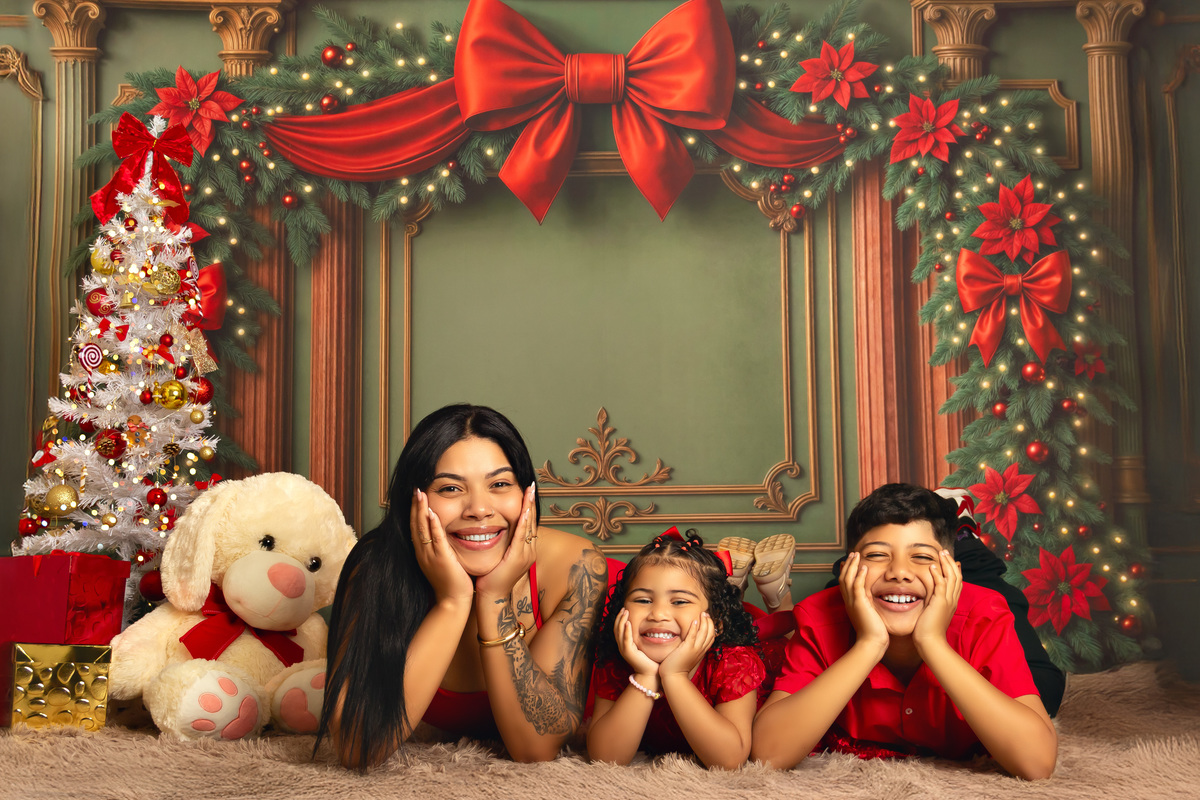 Natal Encantado da Família da Sophia