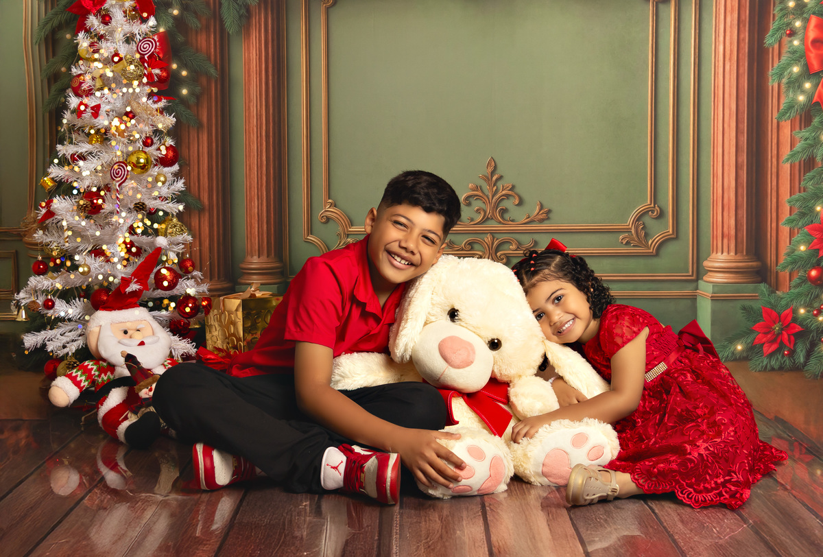 Cecília e Davi no Mundo Mágico de Natal