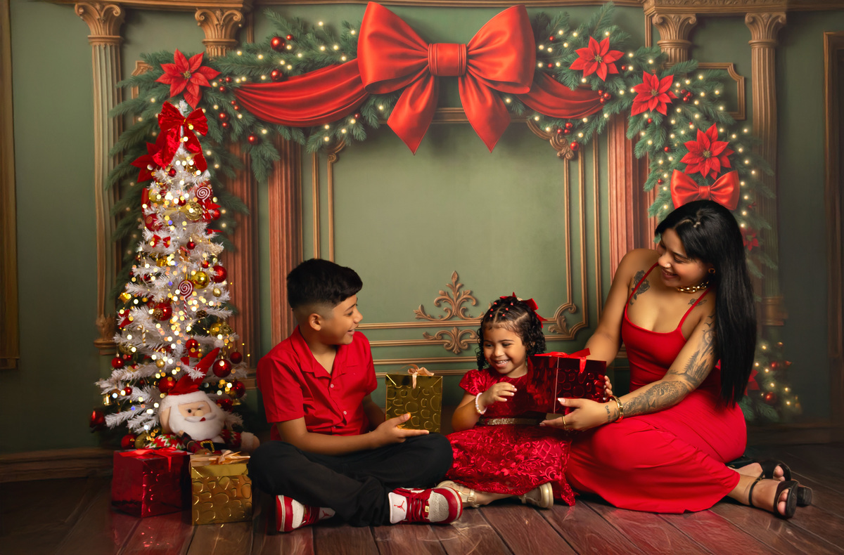 Natal Encantado da Família da Sophia