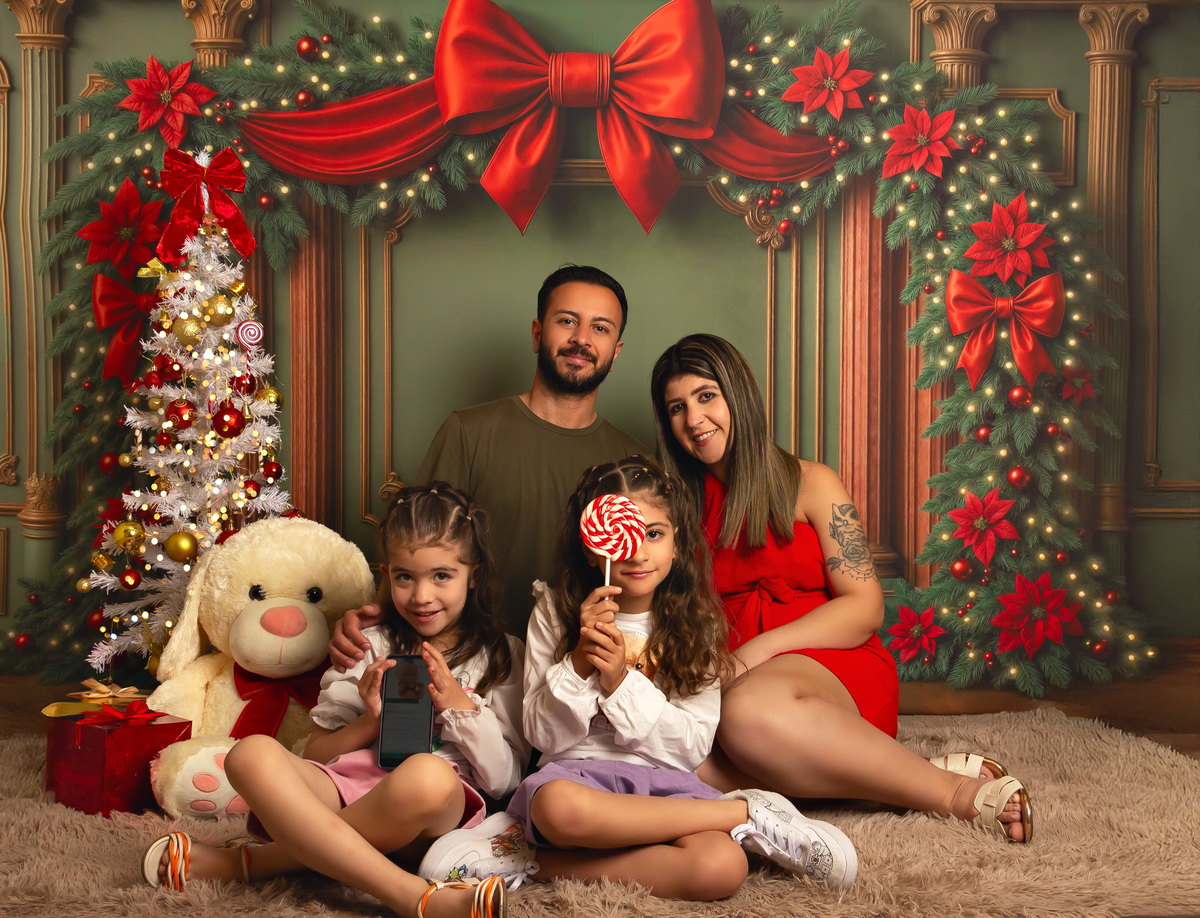 Natal Encantado da Família da Tamires