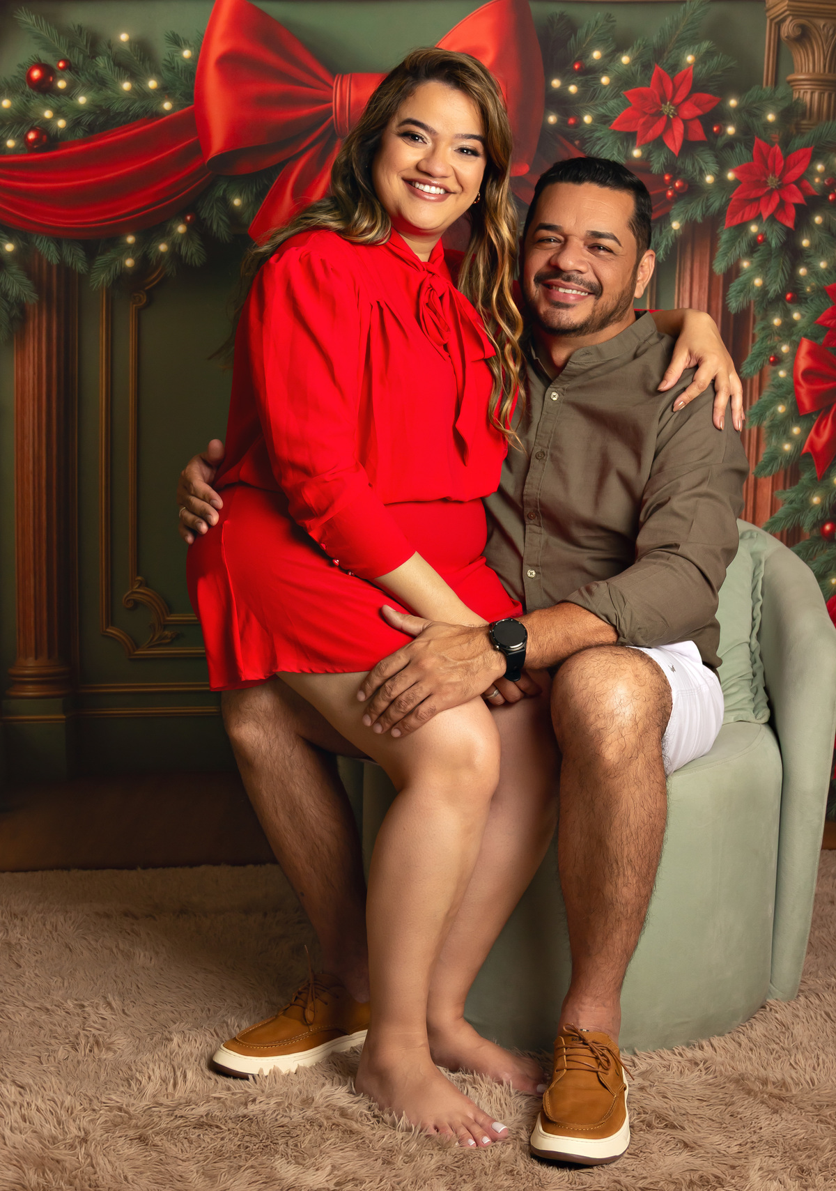 Natal Encantado da Família da Mayara 