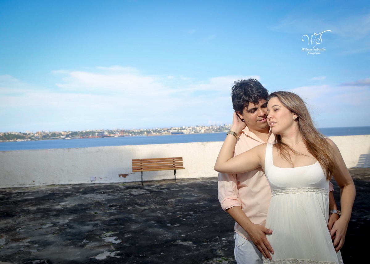 ensaio fotografico pré-casamento, noivos, noiva, noivo, praia da boa viagem, forte humaitá, fotografia de noivos