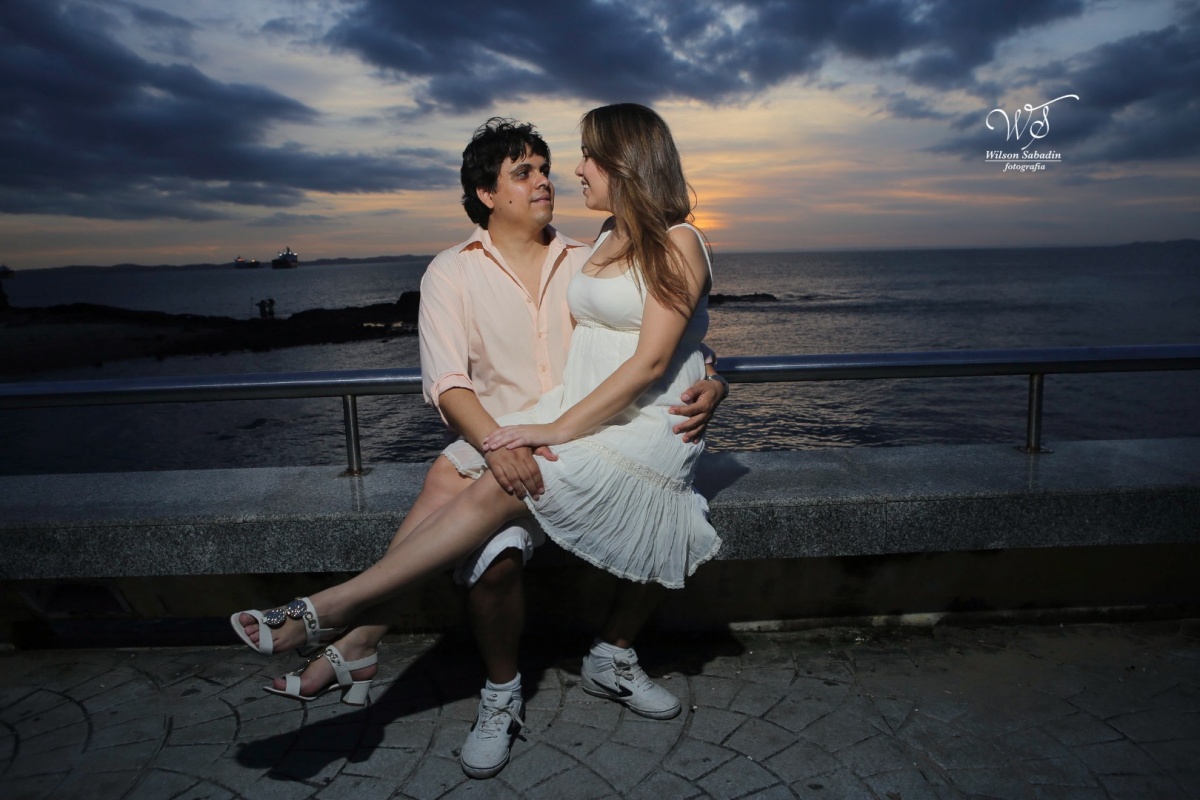 ensaio fotografico pré-casamento, noivos, noiva, noivo, praia da boa viagem, forte humaitá, fotografia de noivos