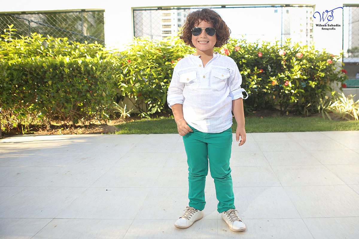 fotografia infantil em Salvador ba com seu lindo visual 