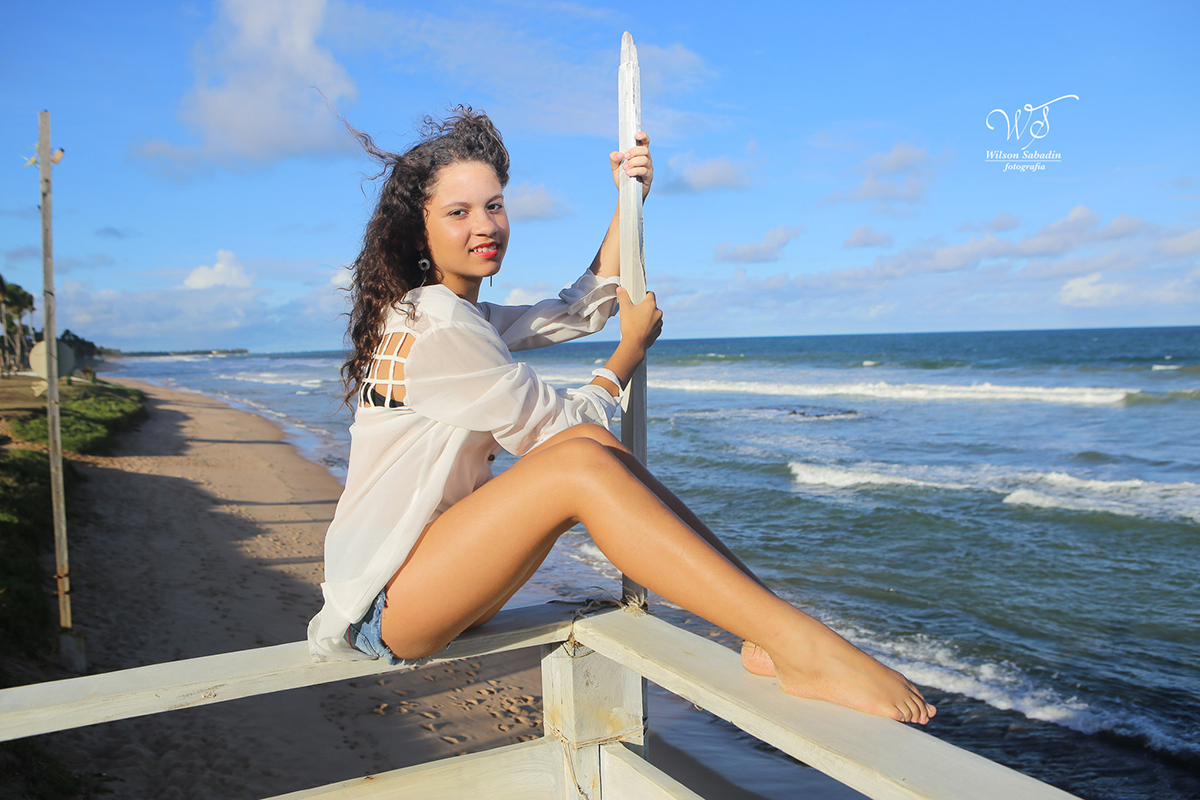fotografia de 15 anos a debutante sentada