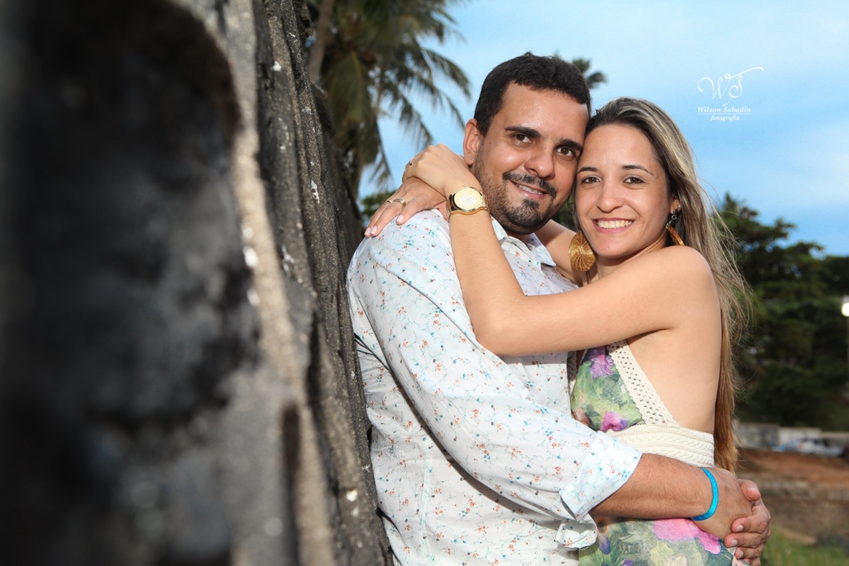ensaio fotografico pré-casamento, noivos, noiva, noivo, praia da boa viagem, forte humaitá, fotografia de noivos