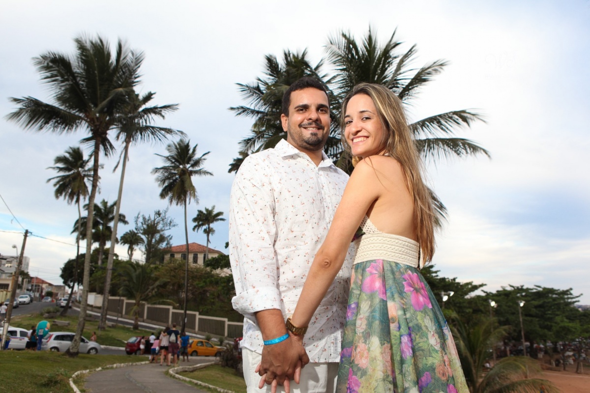 ensaio fotografico pré-casamento, noivos, noiva, noivo, praia da boa viagem, forte humaitá, fotografia de noivos