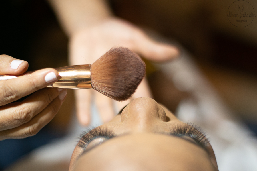 wilson Sabadin fotografia de casamento, noiva maquiando, 