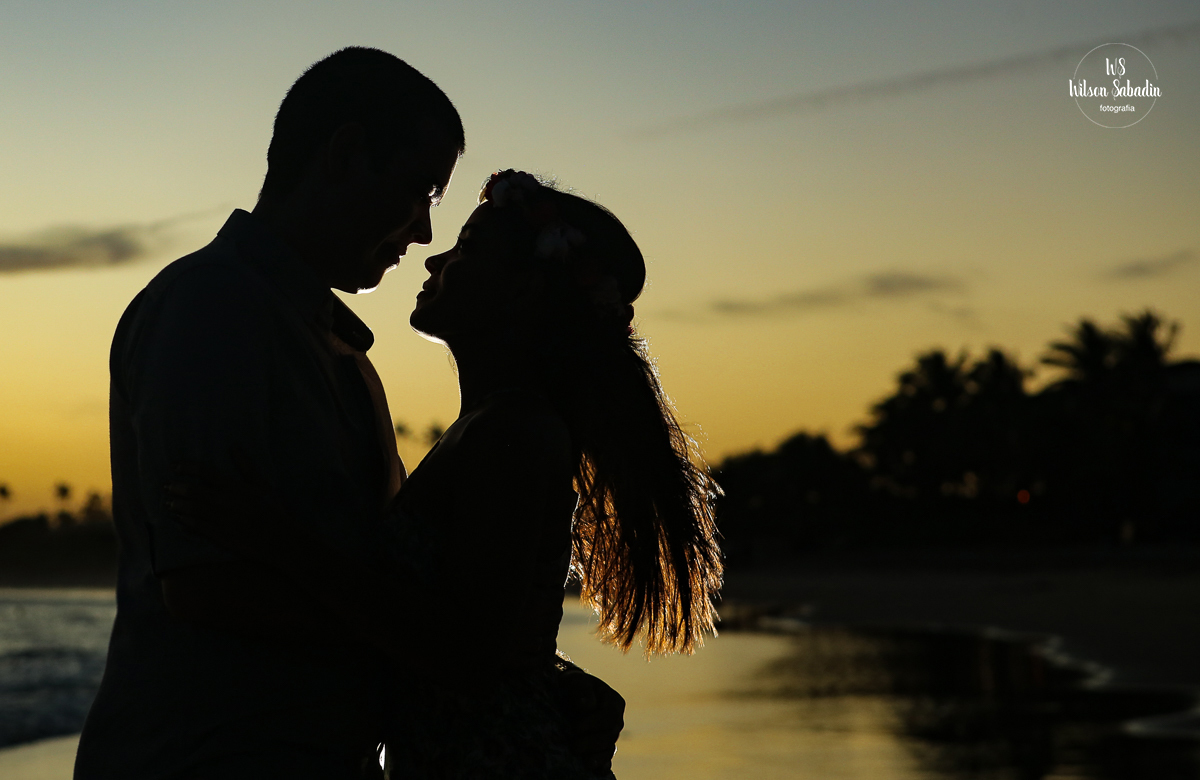 Wilson Sabadin fotografia casamento Salvador Bahia, fotografia de silueta
