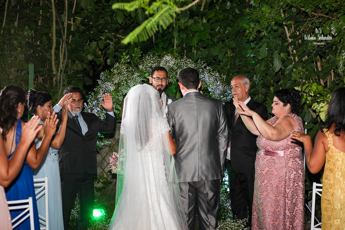 Wilson Sabadin fotografia casamento salvador Bahia, familiares abençoando os noivos