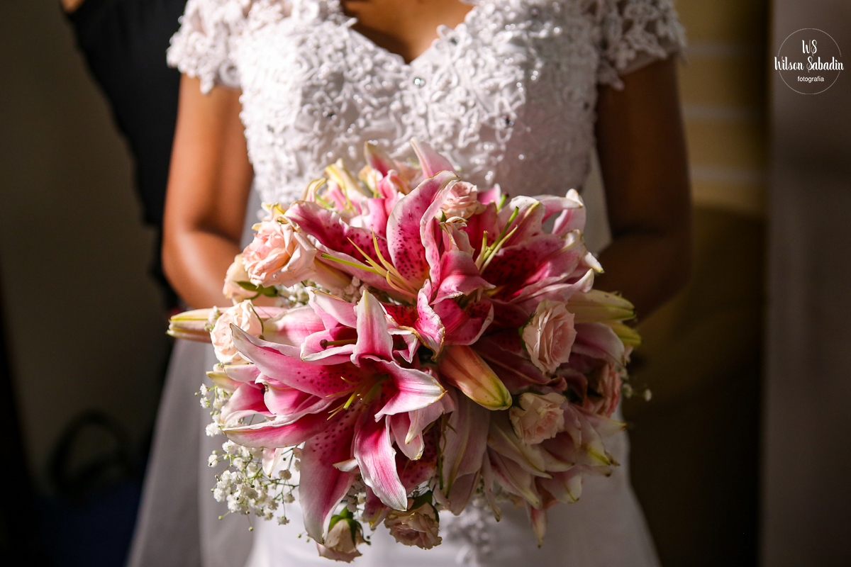 Wilson Sabadin fotografia casamento salvador Bahia, noiva com o buquê