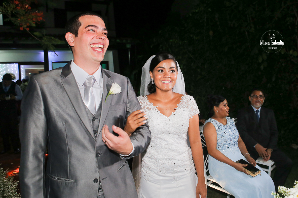 Wilson Sabadin fotografia casamento salvador Bahia,  sorriso dos noivos