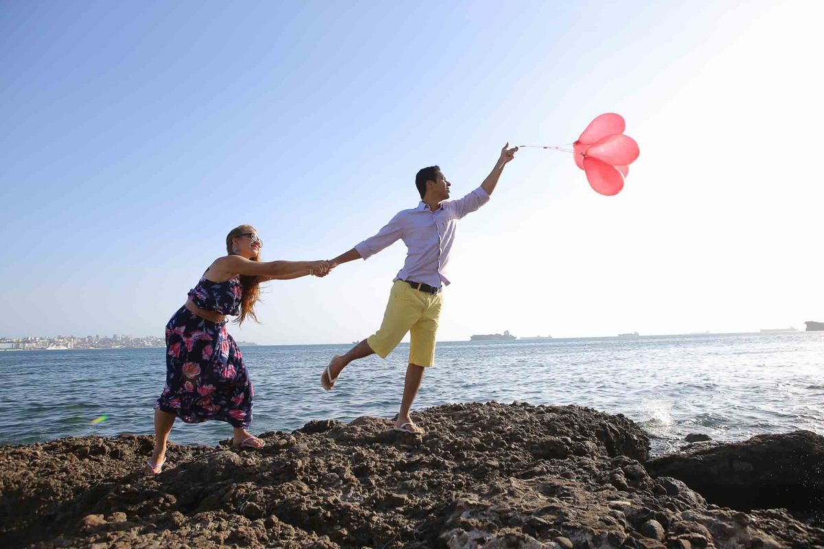 ensaio fotografico pré-casamento, noivos, noiva, noivo, praia da boa viagem, forte humaitá, fotografia de noivos, pré-wedding