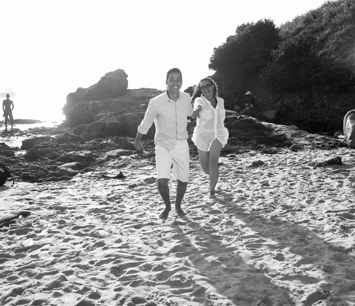 ensaio fotografico pré-casamento, noivos, noiva, noivo, praia da boa viagem, forte humaitá, fotografia de noivos, pré-wedding