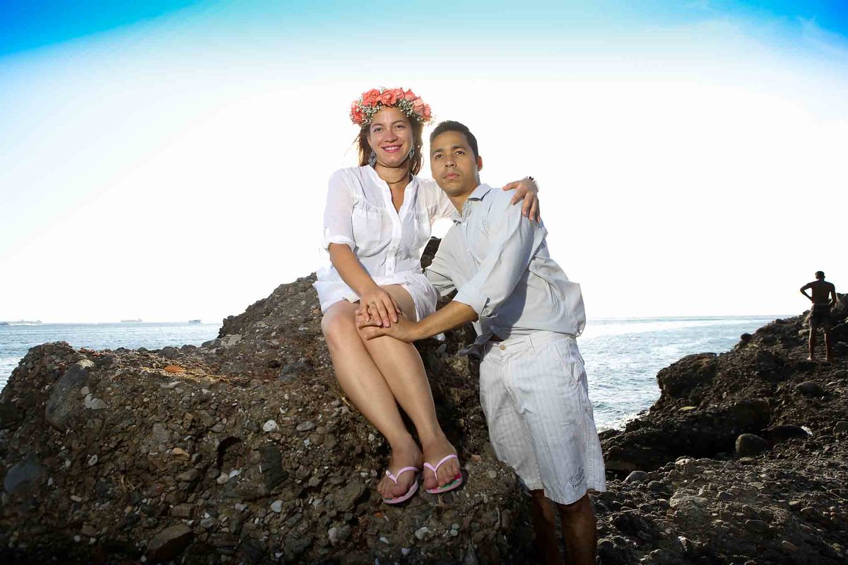 ensaio fotografico pré-casamento, noivos, noiva, noivo, praia da boa viagem, forte humaitá, fotografia de noivos, pré-wedding