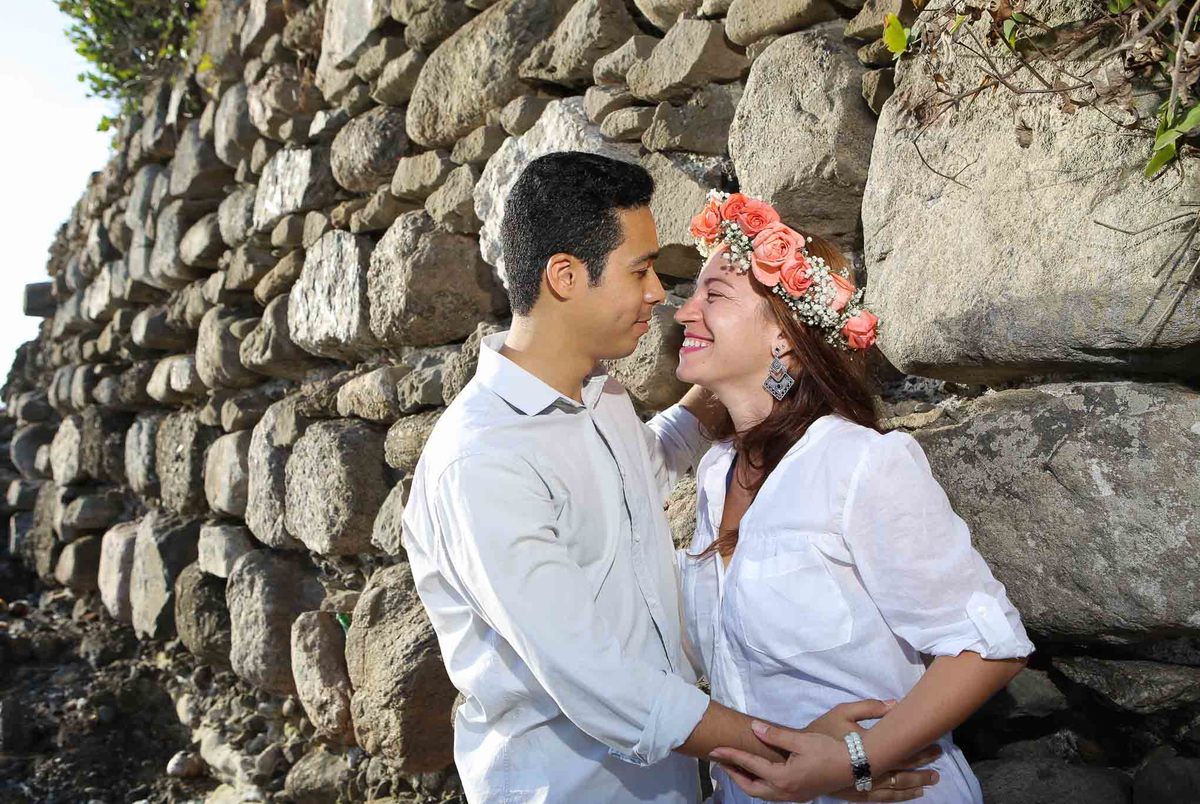 ensaio fotografico pré-casamento, noivos, noiva, noivo, praia da boa viagem, forte humaitá, fotografia de noivos, pré-wedding