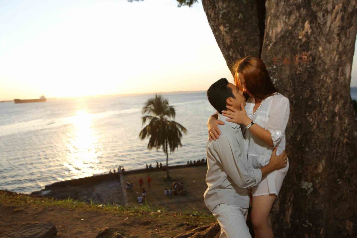 ensaio fotografico pré-casamento, noivos, noiva, noivo, praia da boa viagem, forte humaitá, fotografia de noivos, pré-wedding