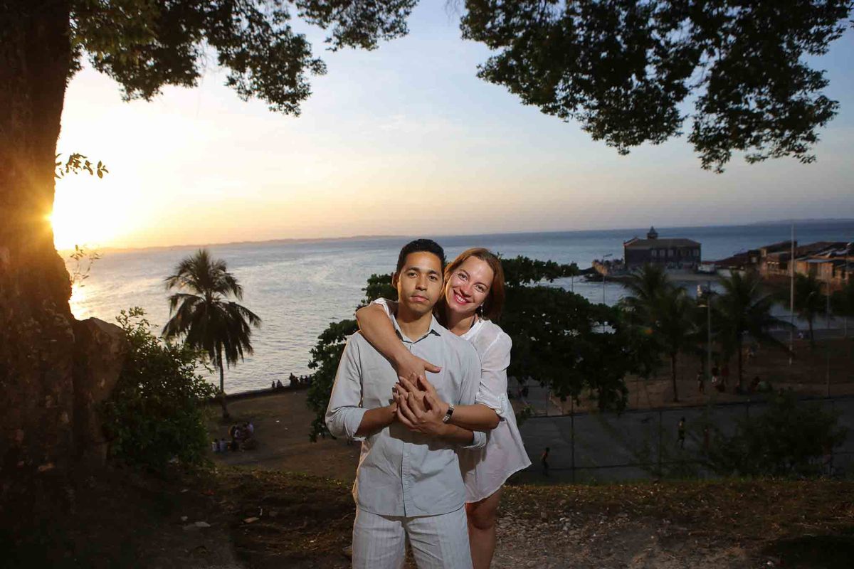 ensaio fotografico pré-casamento, noivos, noiva, noivo, praia da boa viagem, forte humaitá, fotografia de noivos, pré-wedding