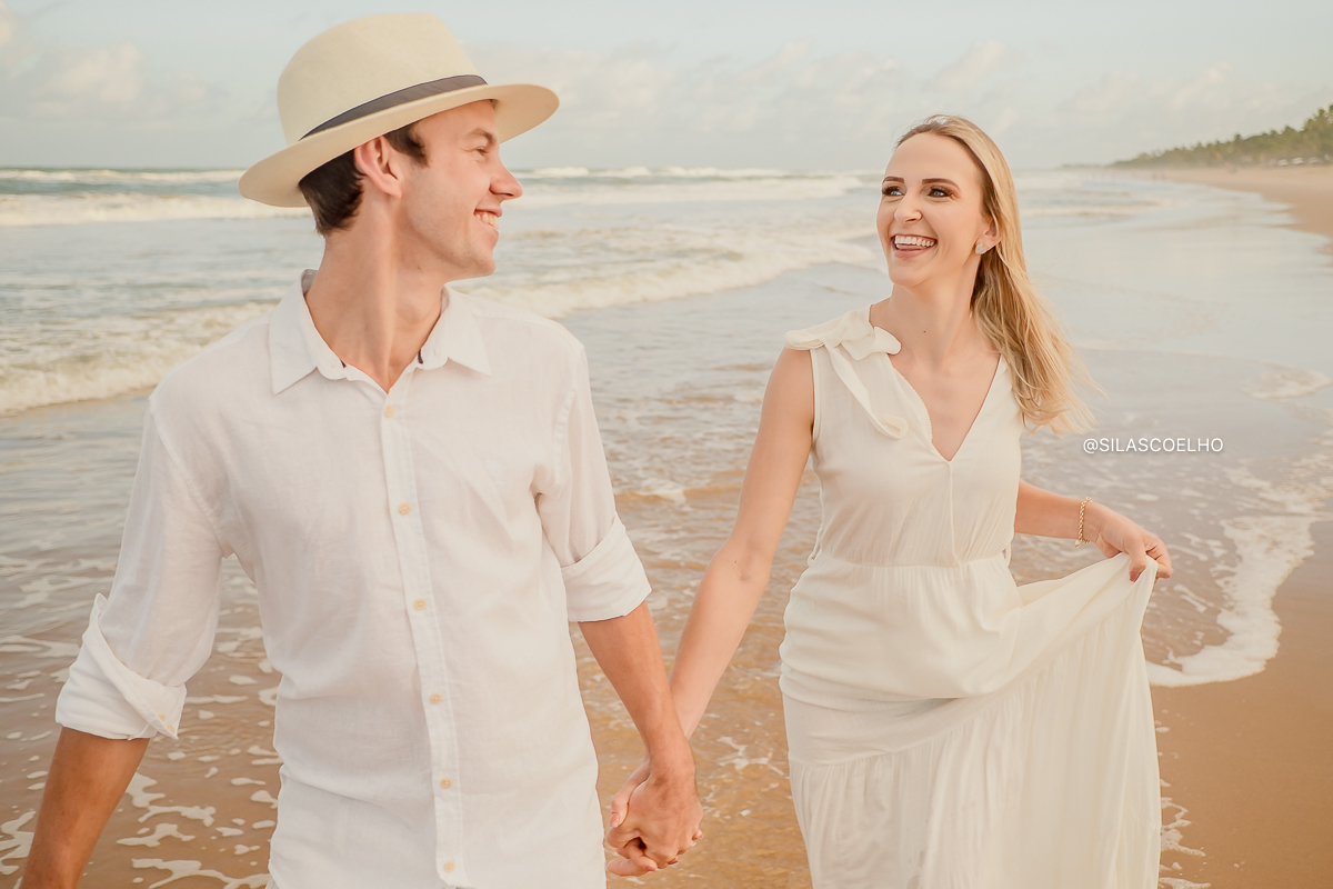 sessão de pre casamento na praia