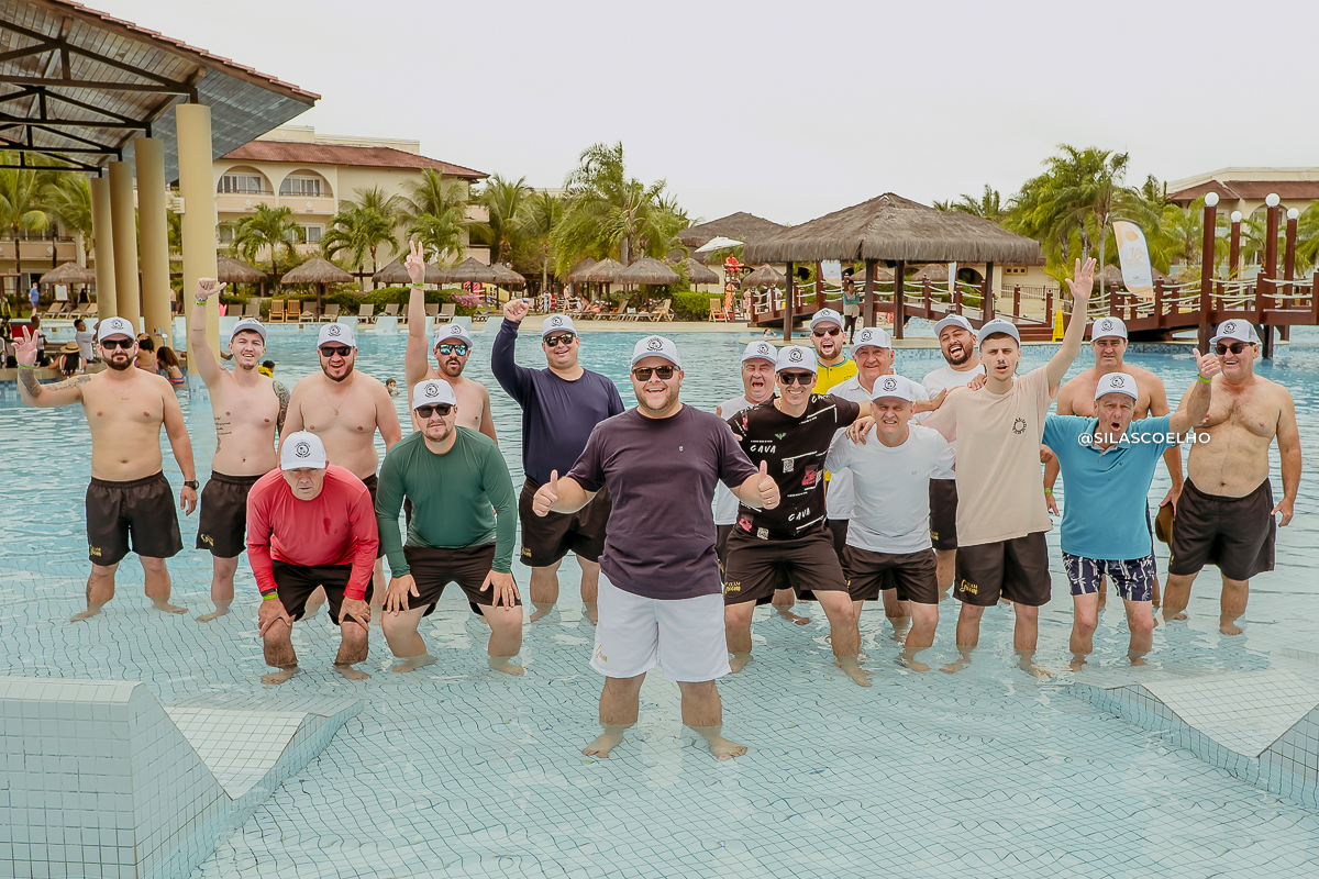 Pool Party no Resort Grand Palladium Imbassaí Salvador Bahia