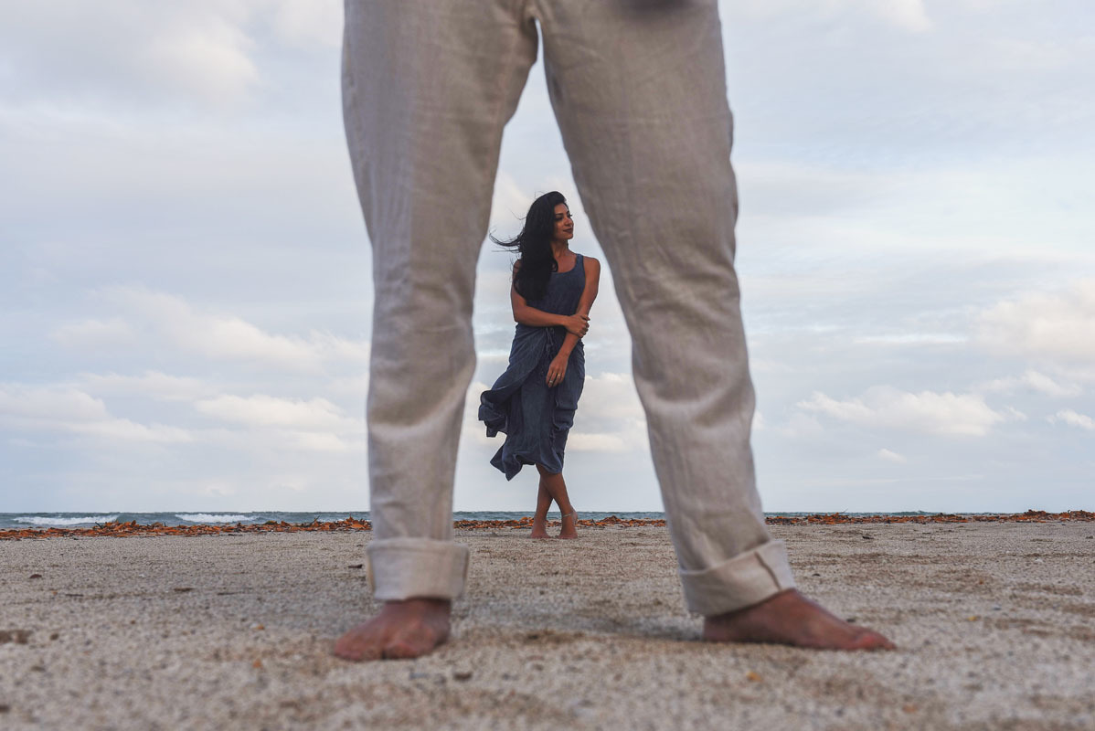 Fotografia de casal em morro de são paulo